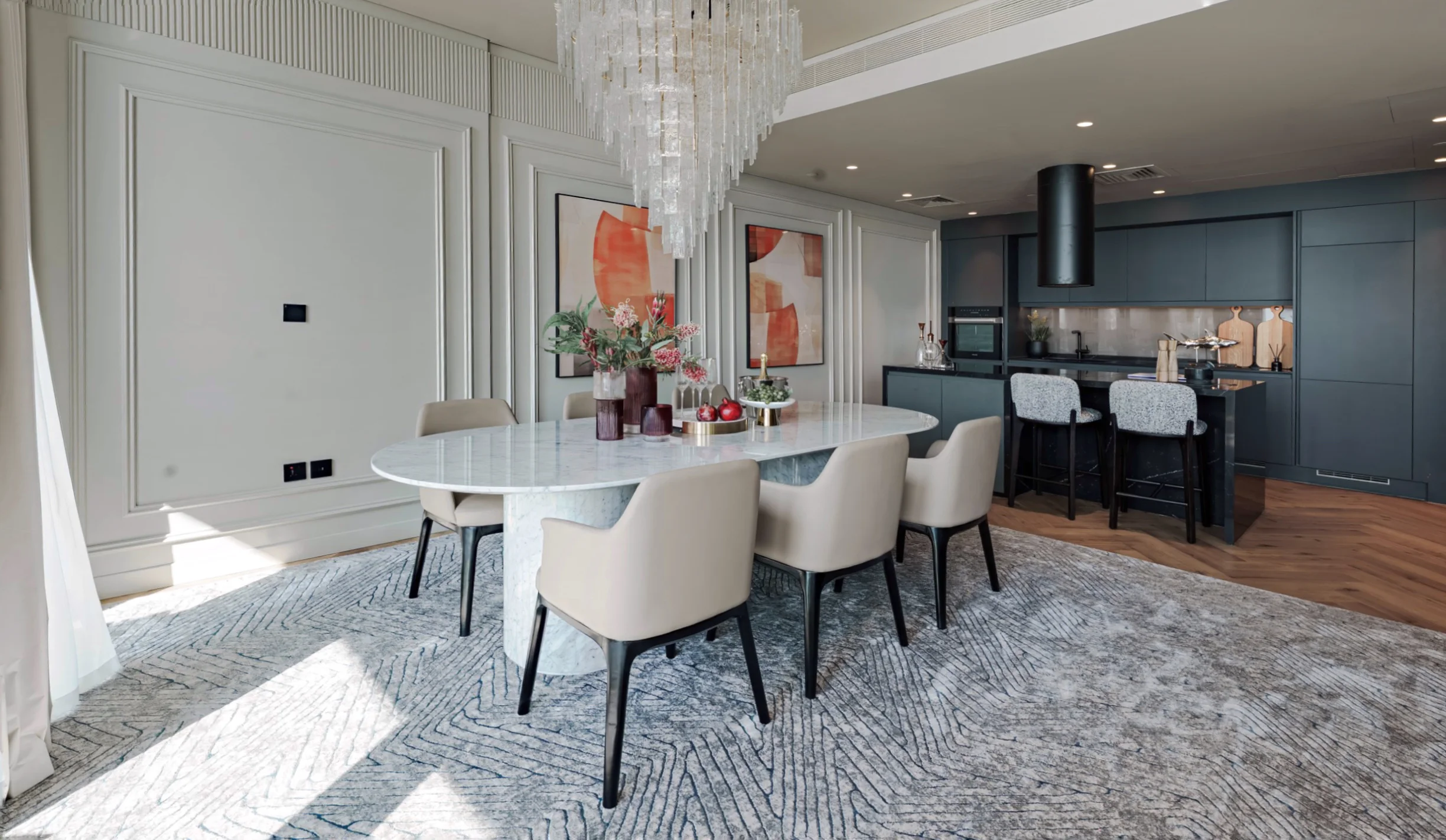 Elegant 2 Bedroom Apartment with Sea View on Bluewaters Island