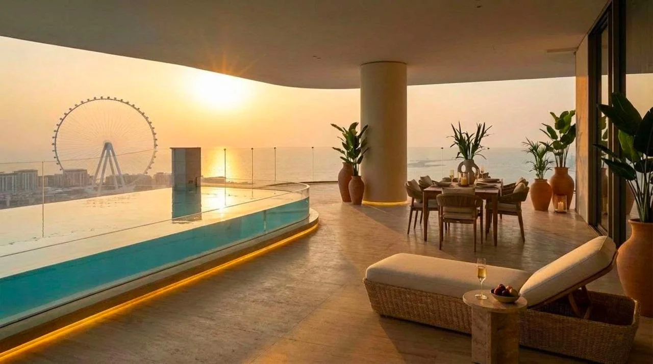 Full Floor Ultra Luxury Penthouse with 270° Views on Bluewaters Island