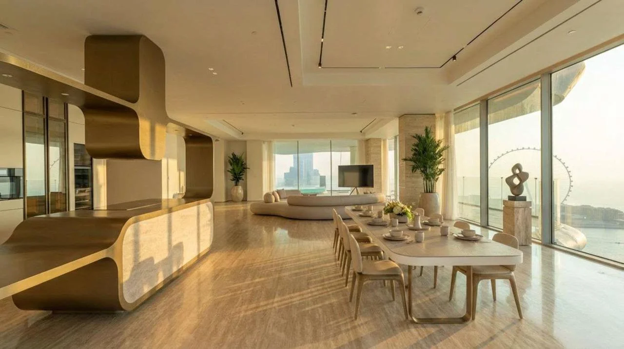 Full Floor Ultra Luxury Penthouse with 270° Views on Bluewaters Island