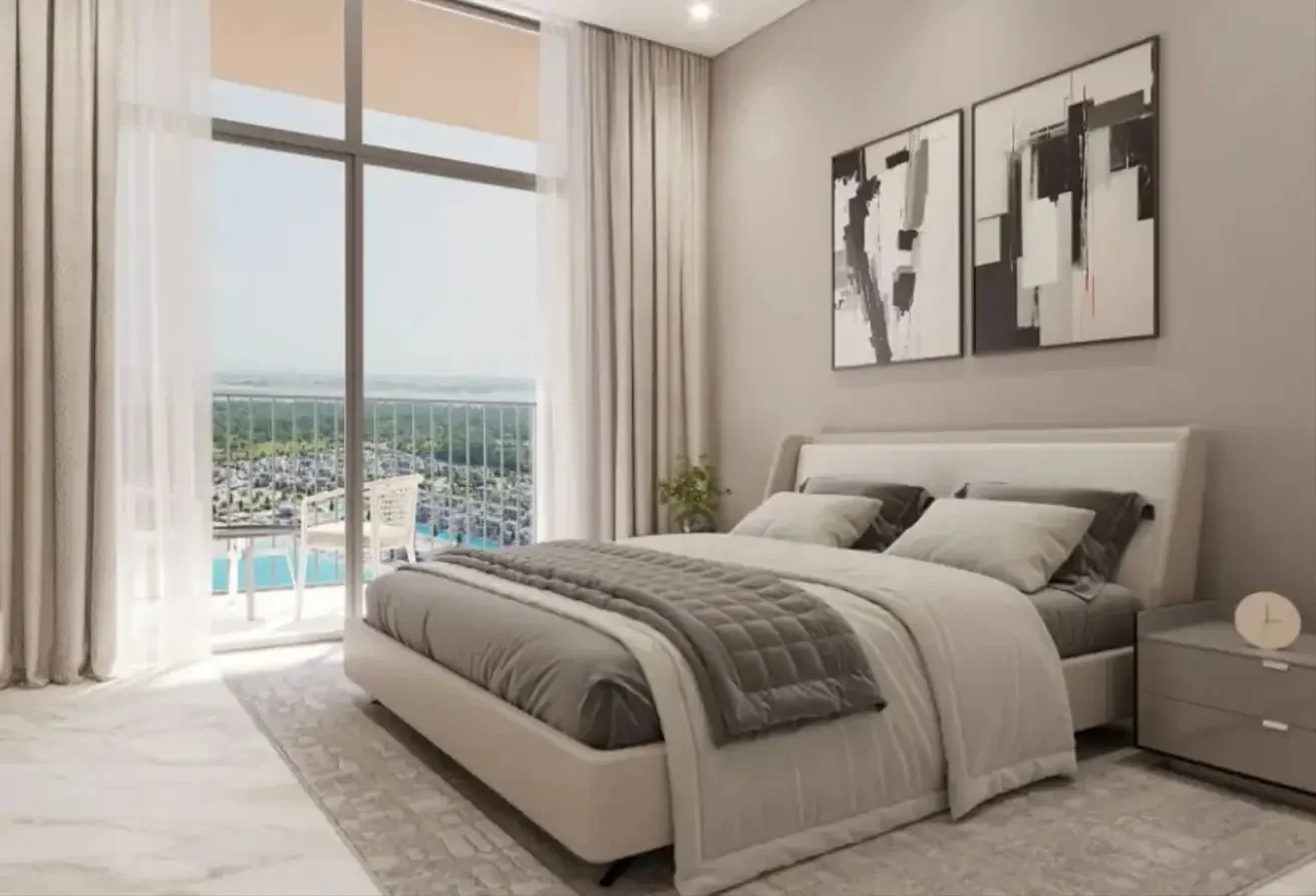 Modern 1BR Apartment | High Floor | Lagoon views