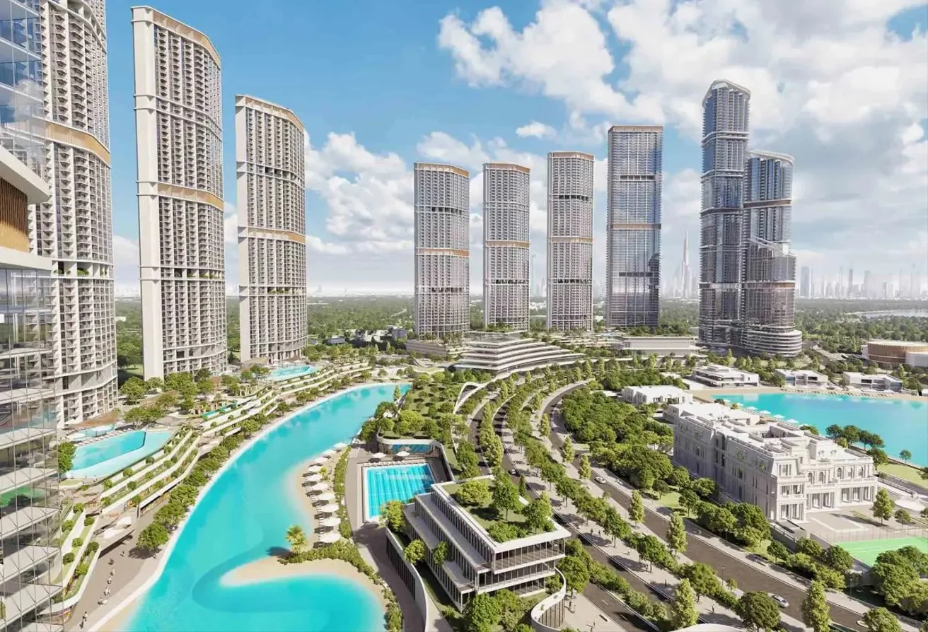 Modern 1BR Apartment | High Floor | Lagoon views